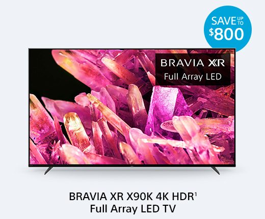 SAVE UP TO $800 | BRAVIA XR X90K 4K HDR&suo1; Full Array LED TV