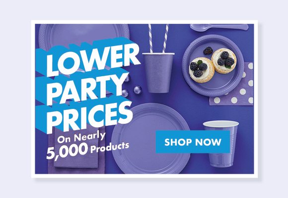 Lower party prices | On nearly 5,000 products | Shop now