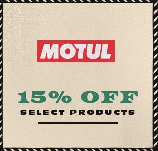 15% off Motul select products