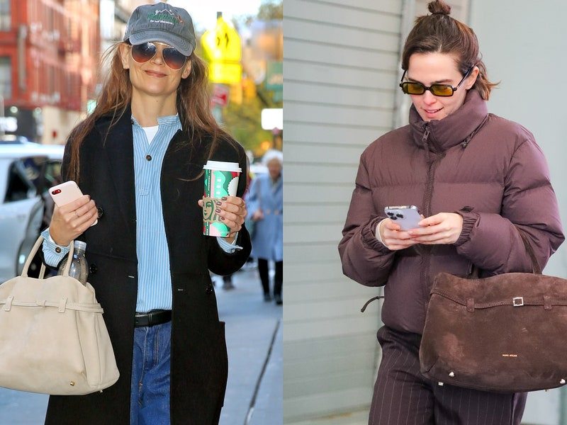 Katie Holmes and Zoey Deutch Adopt <br> Work Wife Style