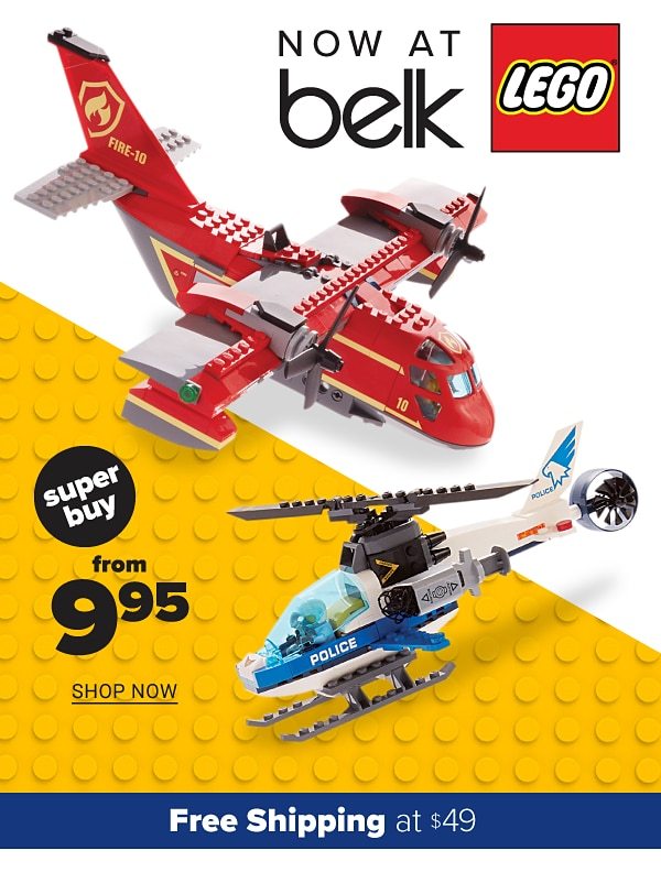 Introducing LEGO from 9.95 - Shop Now