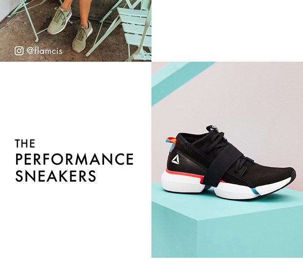 THE PERFORMANCE SNEAKERS