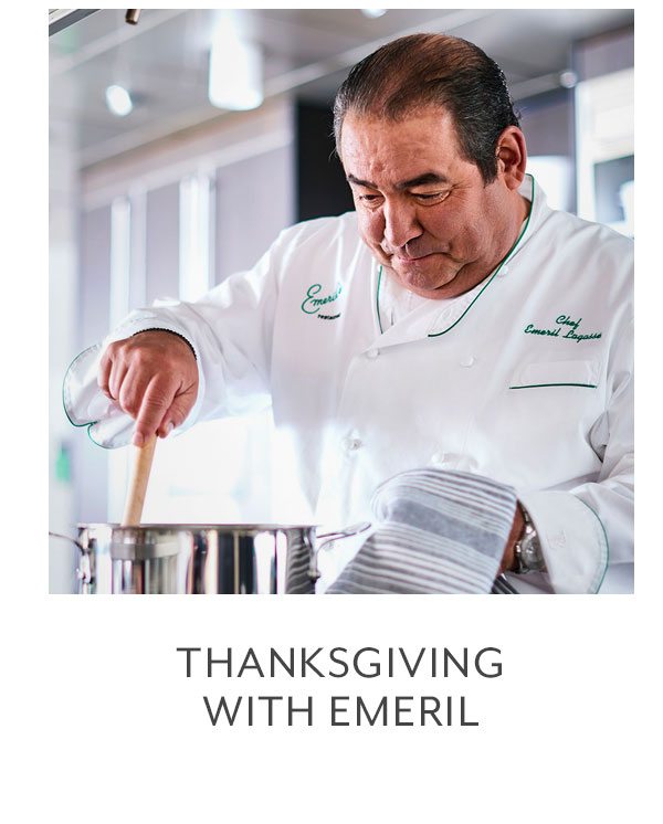 Online Thanksgiving with Emeril (ET)