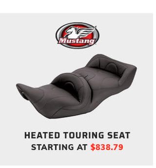 Heated touring seats 