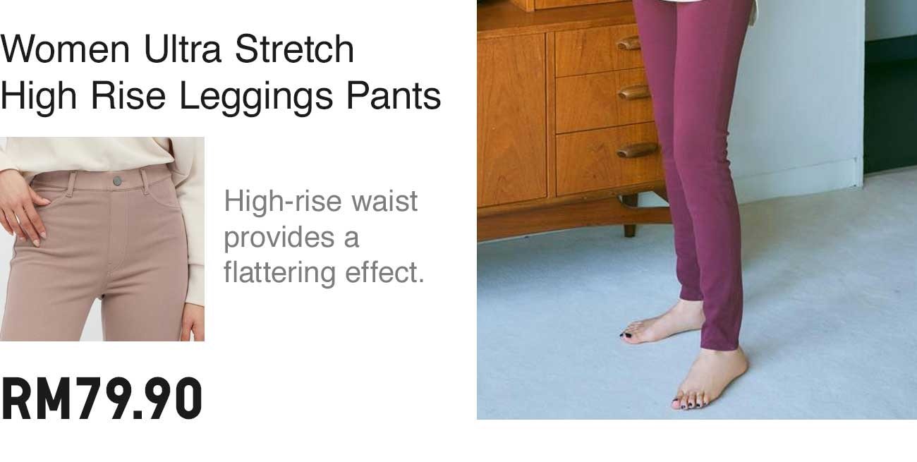 WOMEN ULTRA STRETCH HIGH RISE LEGGINGS PANTS