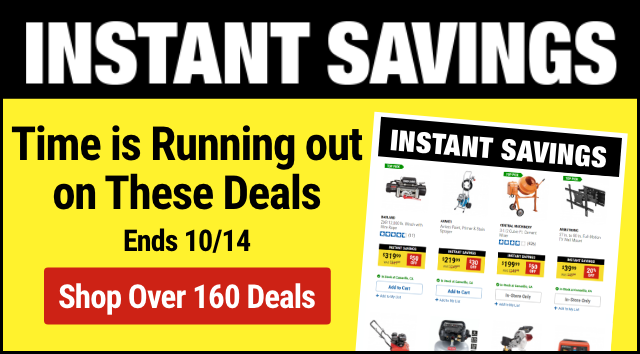 Instant Savings