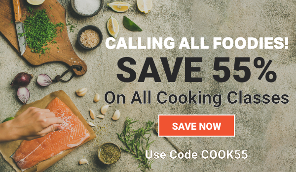 55% off Cooking Classes