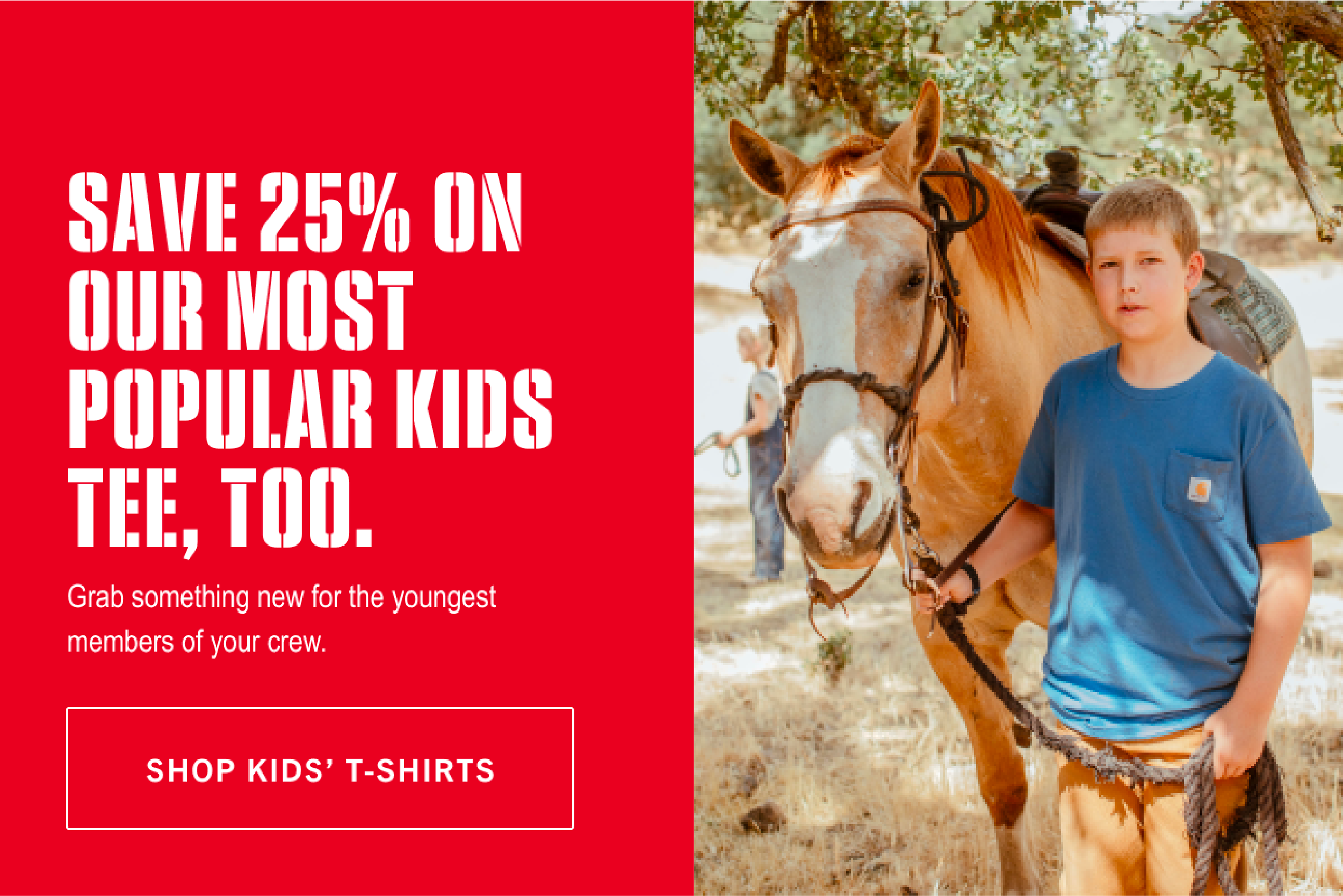 SHOP KIDS’ T-SHIRTS