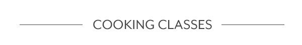 Cooking Classes