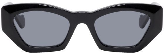 Loewe - Black Acetate Butterfly Sunglasses