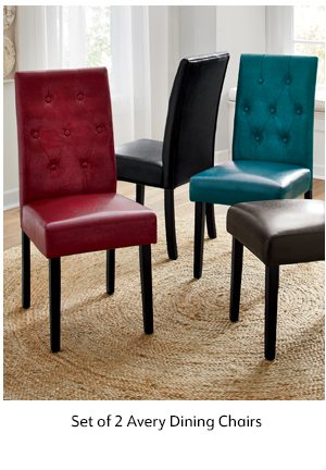 Set of 2 Avery Dining Chairs
