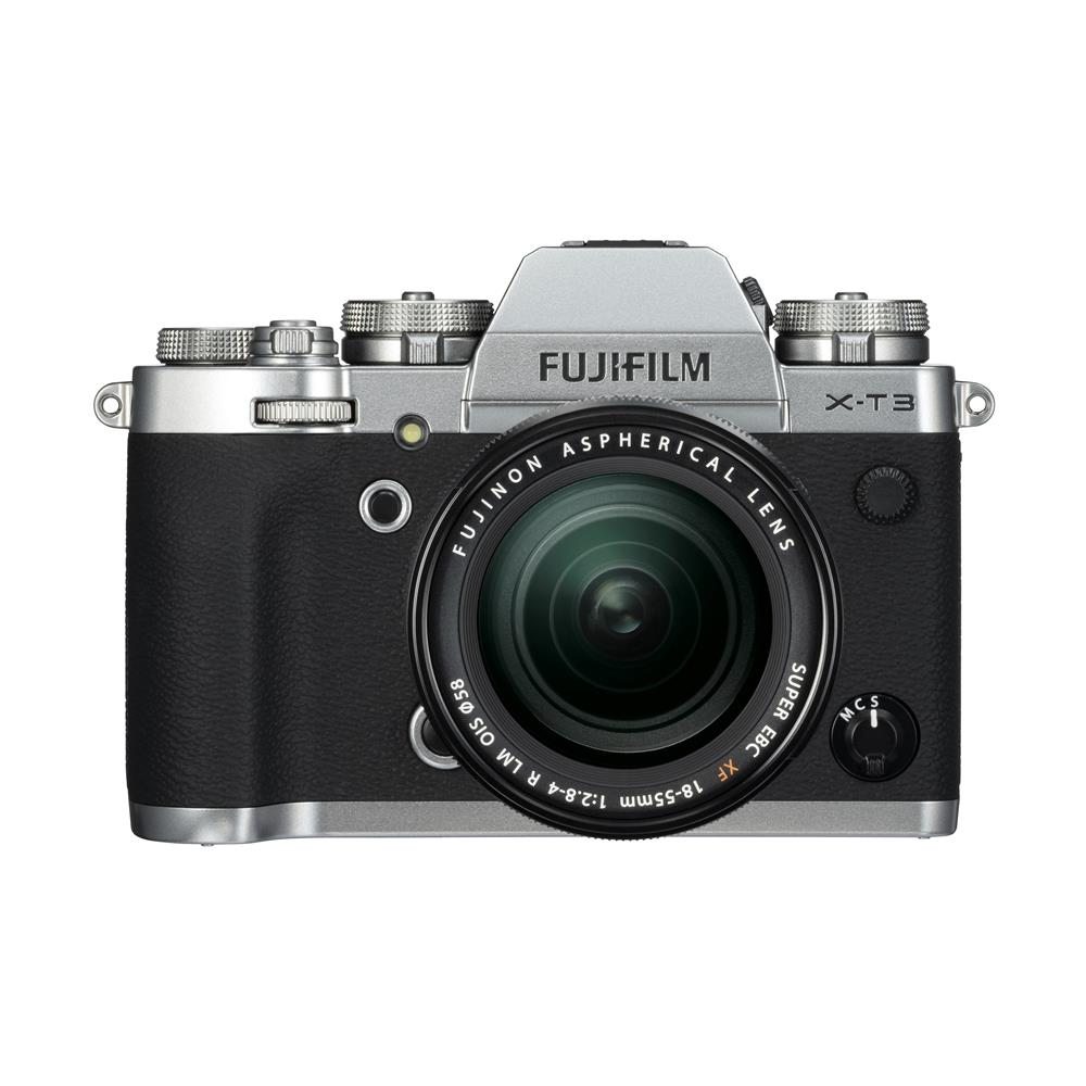 FUJIFILM X-T3 SILVER W/XF 18-55 F2.8-4 OIS