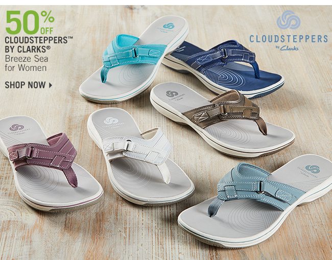 Shop 50% Off Cloudsteppers by Clarks Breeze Sea for Women
