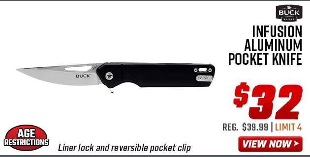 Buck Knives Infusion Aluminum Pocket Knife