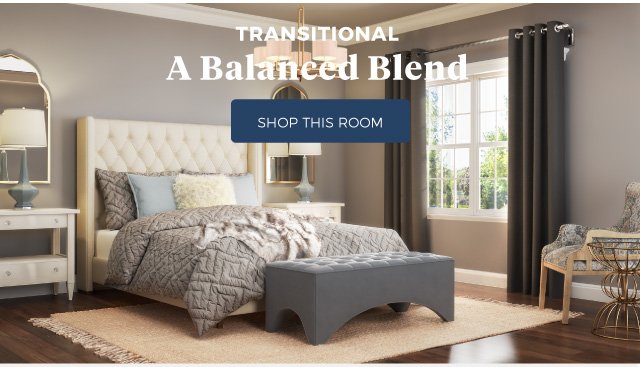 Transitional | A Balanced Blend | SHOP THIS room