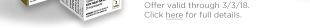 Earn 2 times Reward points on Bayer Dewormers. Offer valid through 3/3/18. Click here for full details.
