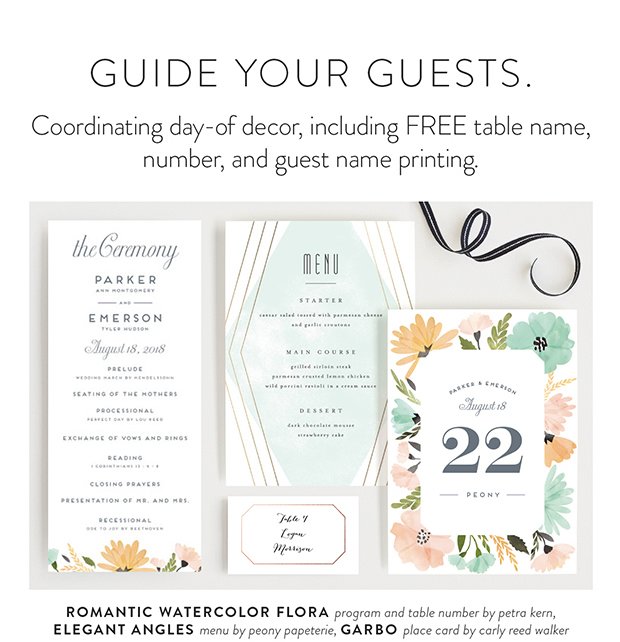 Guide your guests.