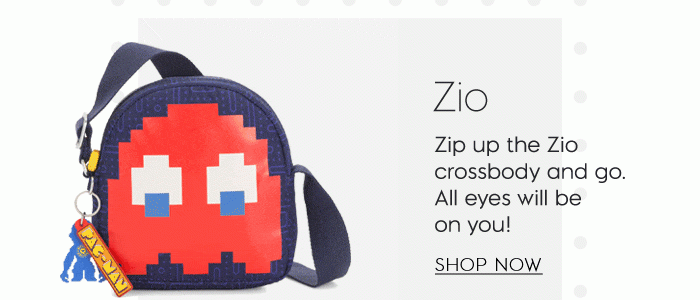 Ulta-compact Crossbodies. Zio. Zip up the Zio crossbody and go. All eyes will be on you! Shop Now.