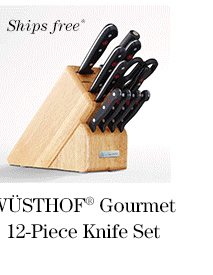 WUSTHOF gourmet 12-piece knife set