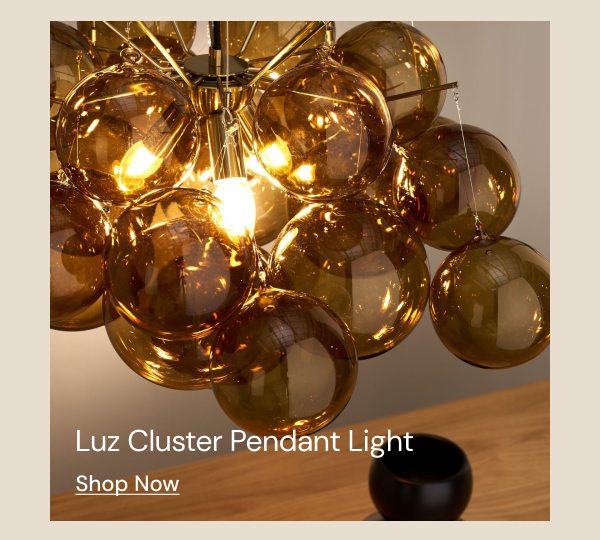 Luz Cluster Pendant Light