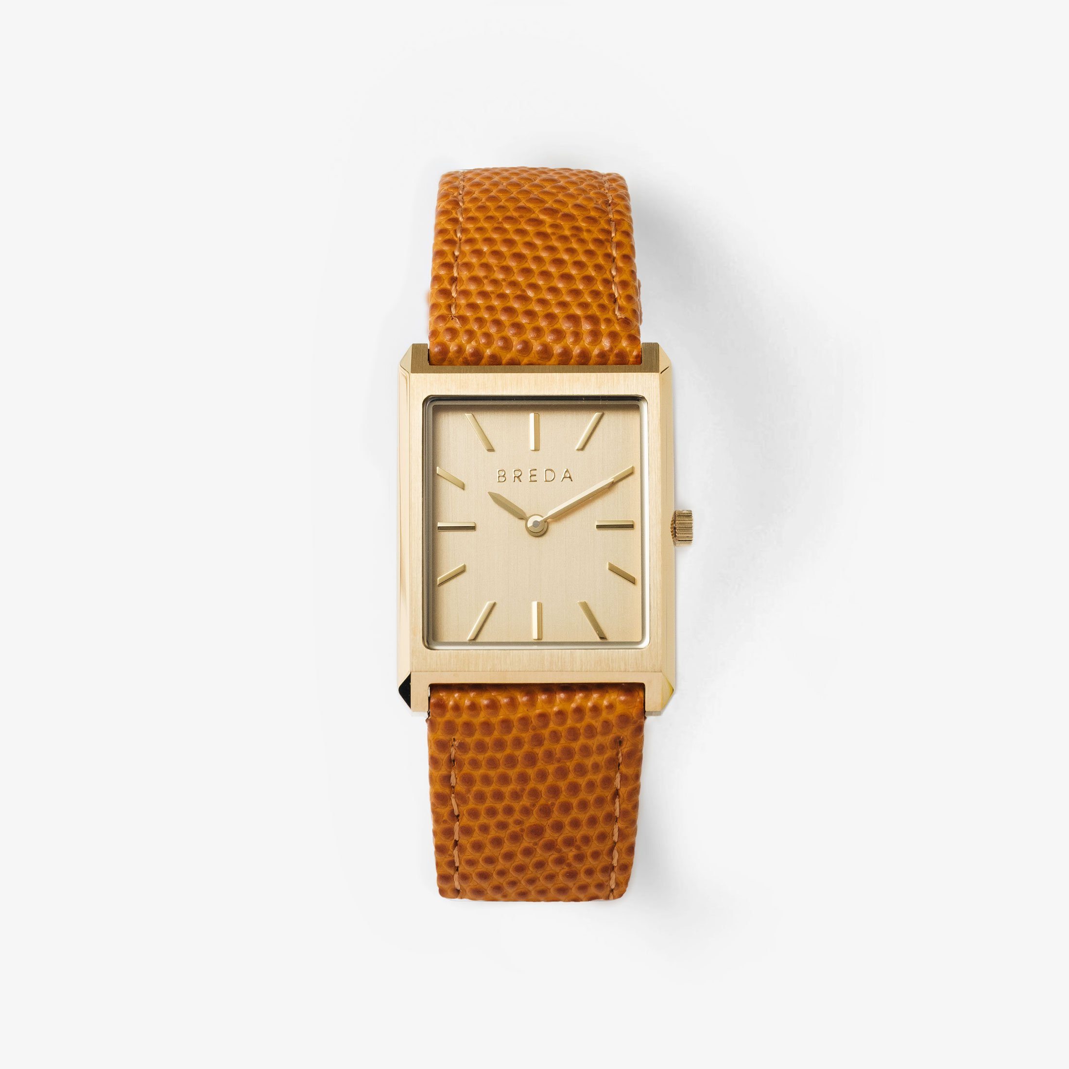Image of Virgil (Lizard Embossed) - Gold/Tan/Gold