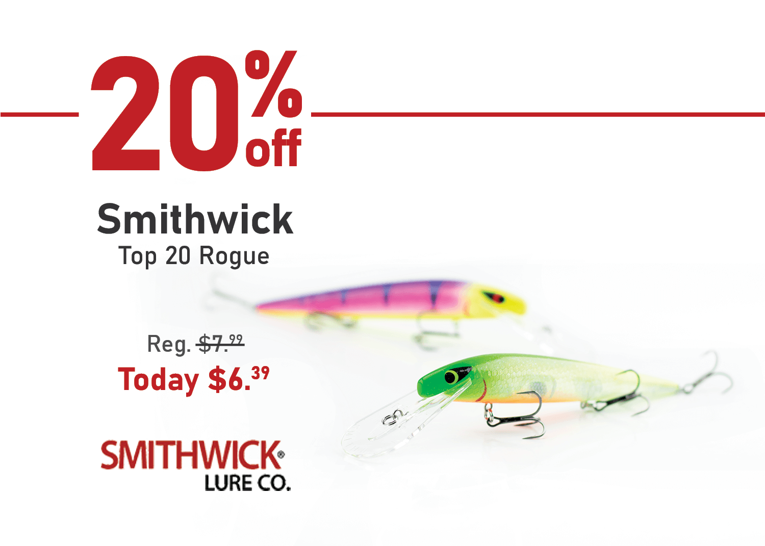 Save 20% on the Smithwick Top 20 Rogue