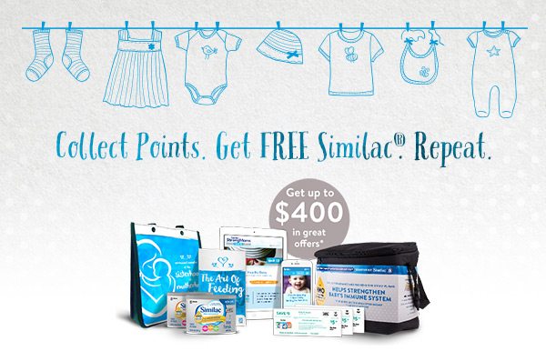 Collect Points. Get FREE Similac®. Repeat.