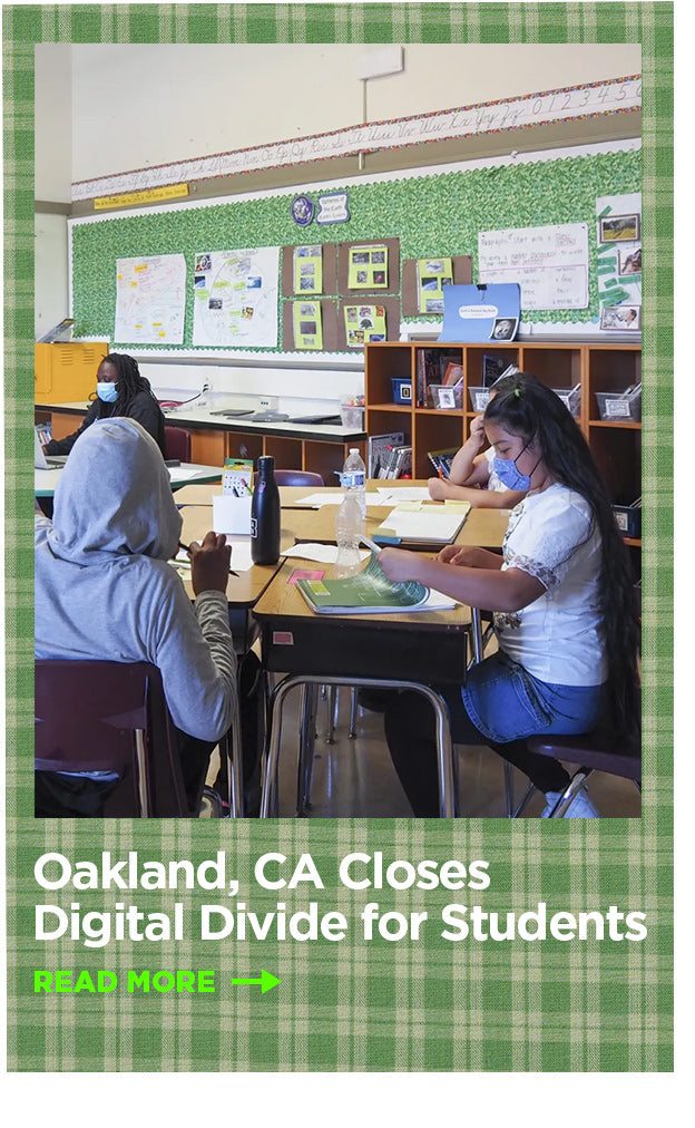 Oakland, CA Closes Digital Divide for Students