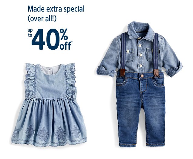 Made extra special (over all!) | up to 40% off*
