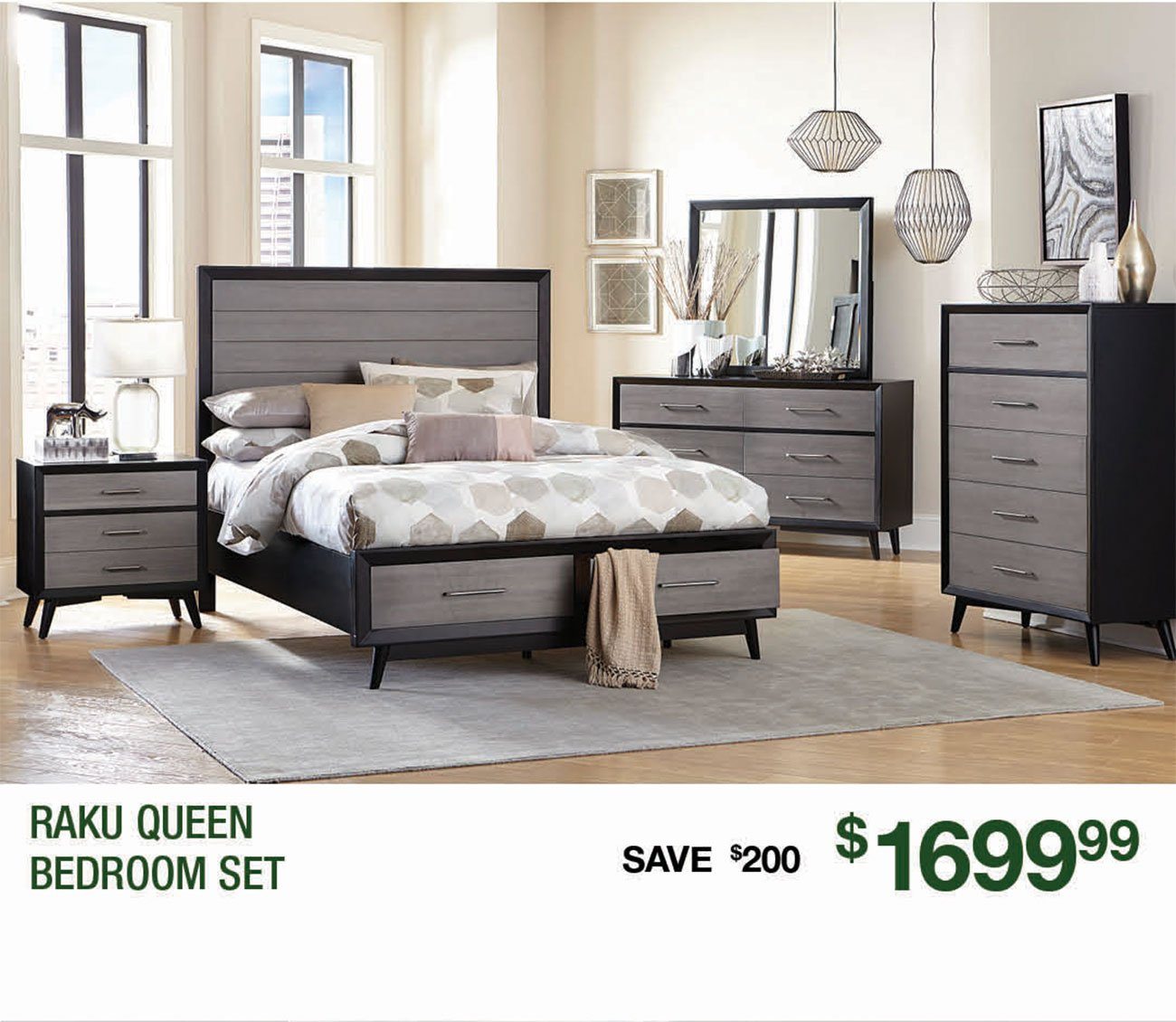 Raku-Queen-Bedroom-Set