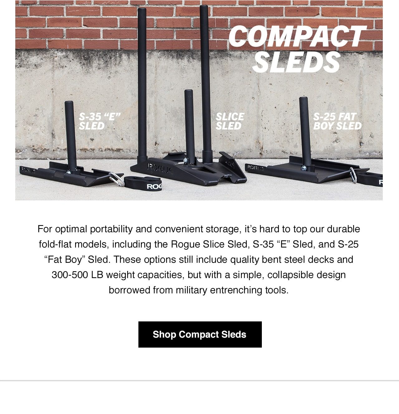 Compact Sleds