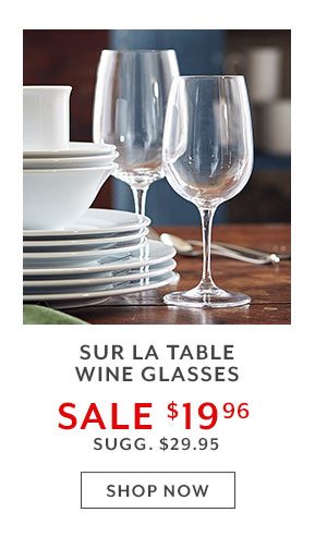 Sur la Table Wine Glasses