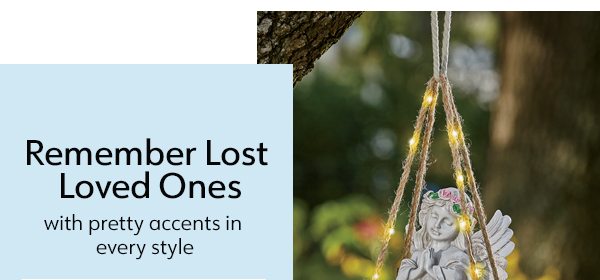 Remember Lost Loved Ones with pretty accents in every style