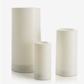Indoor/Outdoor Pillar Candles with Timer