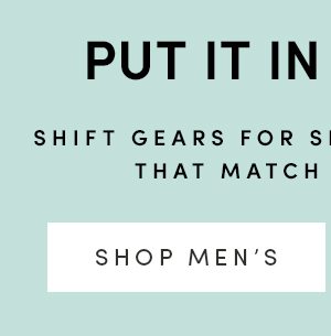 PUT IT IN NEUTRAL | SHIFT GEARS FOR SPRING WITH SHADES THAT MATCH EVERYTHING | SHOP MEN'S