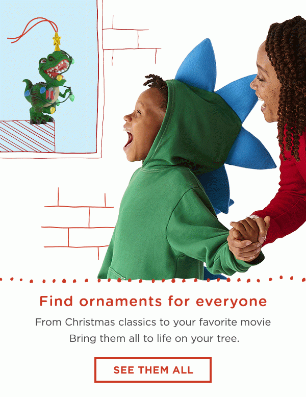 From classic Christmas characters to film favorites, Keepsake Ornaments has something for everyone.