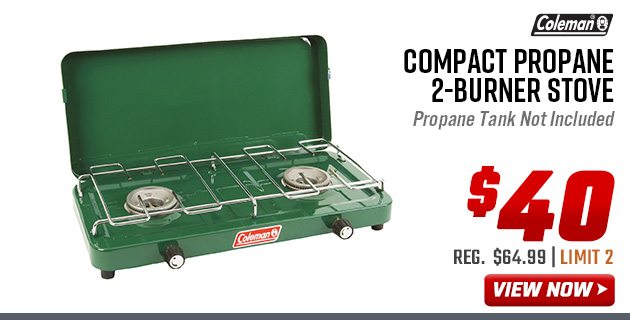 Coleman Compact Propane 2-Burner Stove