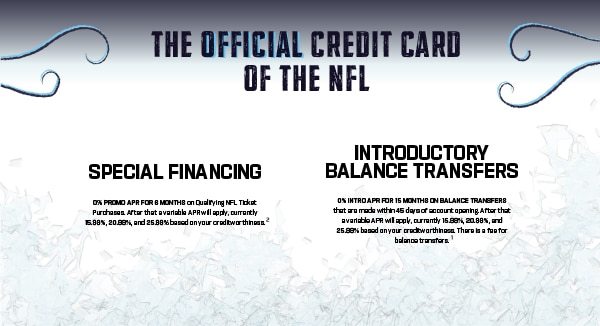 Receive 20% off on eligible NFL shop purchases this holiday with the NFL  Extra Points Credit Card - NFLShop Email Archive