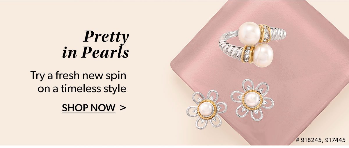 Pretty In Pearls. Shop Now