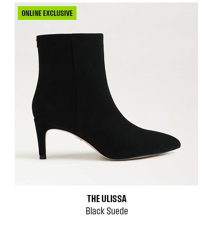 The Ulissa (Black Suede)