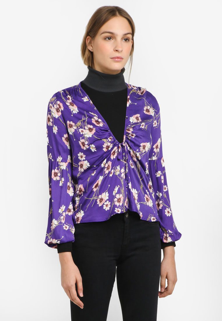 Ruched Detail Blouse