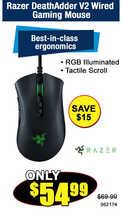 Razer DeathAdder V2 Wired Gaming Mouse