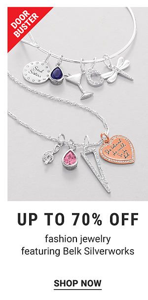 Doorbuster - Up to 70% off fashion jewelry featuring Belk Silverworks. Shop Now.