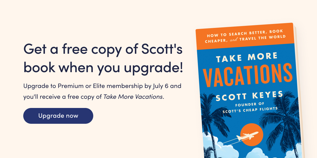 Get a free copy of Scott's book when you upgrade to Elite or Premium! Upgrade now.