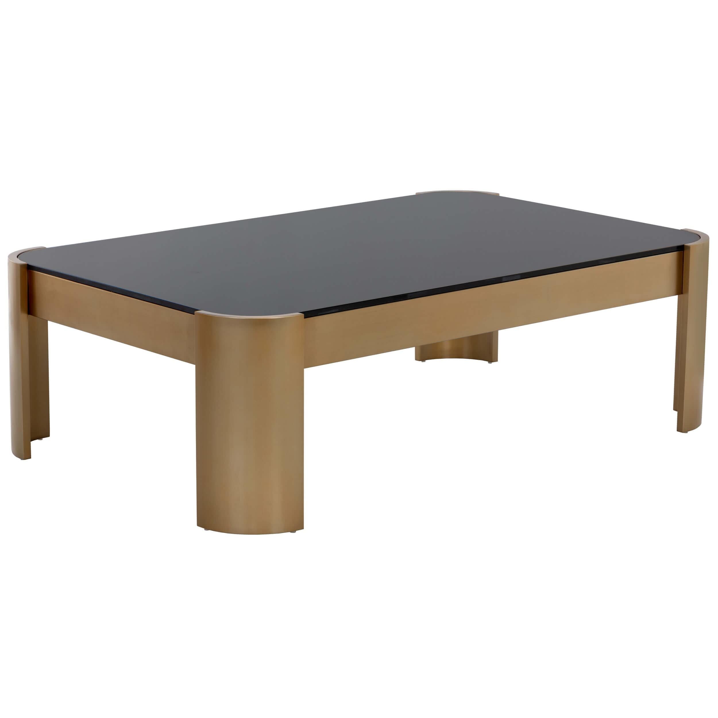 Image of Irvine Coffee Table, Gold