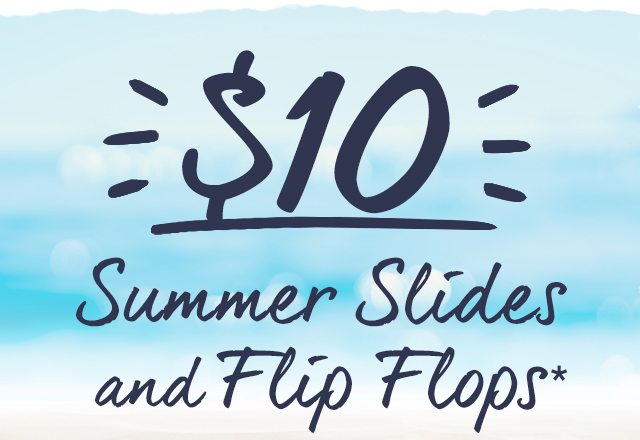 $10 summer slides
