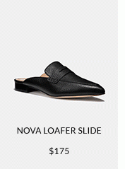 NOVA LOAFER SLIDE | $175