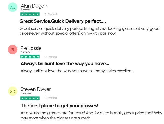 Trust Pilot Reviews