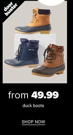 From 49.99 Duck Boots - Shop Now