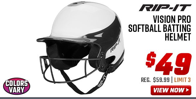 Rip-It Sports Vision Pro Softball Batting Helmet